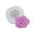 Molde de silicone Rosa Kristal Ref. 395 Flexarte Rizzo Confeitaria - Imagem 1
