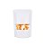 Saco de Papel Branco com Visor Stand Up Pouch Zip 9x14x3cm - Hermético e Impermeável Dentro e Fora - 50 un - Rizzo - Imagem 1