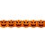 Enfeite Decorativo de Halloween - Guirlanda Abóbora - Laranja - 1 unidade - Girotoy - Rizzo - Imagem 1