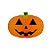 Enfeite Decorativo de Halloween - Abóbora - 22cm - 1 unidade - Girotoy - Rizzo - Imagem 1