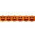 Enfeite Decorativo de Halloween - Guirlanda Abóbora - Laranja - 1 unidade - Girotoy - Rizzo - Imagem 1