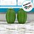 Kit Saleiro e Paliteiro Cacto - Verde - 9,5cm - 1 unidade - Rizzo - Imagem 4