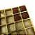 Placa Berço Premium para Doces - Ouro - 96 Cavidades de 3,5x3,5cm  - 5 unidades - Crystal - Rizzo - Imagem 2