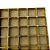 Placa Berço Premium para Doces - Ouro - 70 Cavidades de 4x4cm  - 5 unidades - Crystal - Rizzo - Imagem 1