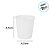 Copo de Papel Biodegradável 30ml - Branco - 40 unidades - Rizzo - Imagem 2