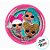 Prato de Papel Redondo - Lol Surprise 2 - 8 unidades - Regina - Rizzo - Imagem 3