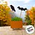 Palito Decorativo Halloween - Morcego - 26cm - 5 unidades - Rizzo - Imagem 4