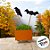 Palito Decorativo Halloween - Corvo - 28cm - 5 unidades - Rizzo - Imagem 4
