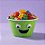 Bowl de Halloween Divertido - Verde - 16x9,5cm - 1 unidade - Cromus - Rizzo - Imagem 1