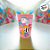 Copo Plástico Peppa Pig Coração - Rosa Escuro - 320ml - 1 unidade - Plasútil - Rizzo - Imagem 3