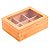 Caixa de Chá Mystic de Bambu - 21x16x7,4cm - 1 unidade - Rizzo - Imagem 1