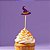 Pick Decorativo de Halloween - Chapéu de Bruxa - 12cm - 12 unidades - Cromus - Rizzo - Imagem 1