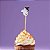 Pick Decorativo de Halloween - Fantasma - 12cm - 12 unidades - Cromus - Rizzo - Imagem 1