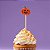 Pick Decorativo de Halloween - Abóbora Laranja - 12cm - 12 unidades - Cromus - Rizzo - Imagem 1