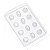 Forma de Acetato Docinhos Mod. 402  Crystal - Imagem 1