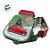 Lata de Metal de Natal - Pote Carrinho - 15x9,8x5,8cm - 1 unidade - Rizzo - Imagem 3