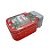 Lata de Metal de Natal - Pote Merry Christmas - 15x9,8x5,8cm - 1 unidade - Rizzo - Imagem 4