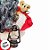 Papai Noel Negro Decorativo em Pé com Saco de Presentes e Lamparina - 45cm - 1 unidade - Rizzo - Imagem 5