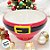 Tigela Decorativa de Cerâmica de Natal - Cinto Noel - 13,5x8cm - 1 unidade - Rizzo - Imagem 4
