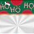 Saco Transparente para Cesta - HO HO HO Barrado - 25 unidades - Cromus - Rizzo - Imagem 1