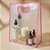 Sacola Transparente PVC com Alça - Rosa - 21x27x11cm - 1 unidade - Rizzo - Imagem 1