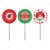 Pick para Cupcake Redondo Festa Pic Nic - 12 unidades - Cromus - Rizzo - Imagem 1
