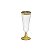 Taça para Champagne Dourada - 4 unidades - 210 ml - Rizzo - Imagem 1