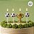Vela Taça de Futebol Dourada - 4 unidades - Rizzo - Imagem 1