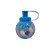Garrafa Squeeze Bola Stitch Óculos Abacaxi  - Azul - 250ml - 1 unidade - Rizzo - Imagem 1