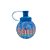 Garrafa Squeeze Bola Stitch Óculos Abacaxi  - Azul - 250ml - 1 unidade - Rizzo - Imagem 2