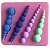 Molde de silicone Chifres S268 Molds Planet Rizzo Confeitaria - Imagem 1