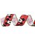 Fita Decorativa Aramada de Natal - Mickey - 3,8cm x 9,14m - 1 unidade - Cromus - Rizzo - Imagem 1