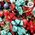 Fita Decorativa Aramada de Natal - Stitch - 6,3cm x 9,14m - 1 unidade - Cromus - Rizzo - Imagem 4