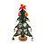 Enfeite de Madeira Árvore de Natal Verde Mod.2 - 25,5cm - 1 unidade - Rizzo - Imagem 2