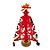 Enfeite de Madeira Árvore de Natal Vermelha Mod.1 - 25,5cm - 1 unidade - Rizzo - Imagem 1