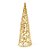 Arvore de Natal Ouro - 20cm - 1 unidade - Cromus - Rizzo - Imagem 1