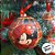 Bola de Natal Disney Original - Mickey e Minnie Xadrez - 6cm - 6 unidades - Cromus - Rizzo - Imagem 3