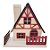 Enfeite Decorativo de Natal - Casinha com Led - 10cm - 1 unidade - Rizzo - Imagem 4