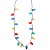 Enfeite Decorativo de Natal - Colar 8 Leds Piscantes - 80cm - 1 unidade - Cromus - Rizzo - Imagem 1