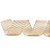 Fita Decorativa Aramada - Listrada Ouro - 6,3cm x 9,14m - 1 unidade - Cromus - Rizzo - Imagem 1