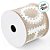 Fita Decorativa Aramada - Hohoho Branco - 6,3cm x 9,14m - 1 unidade - Cromus - Rizzo - Imagem 3