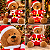Urso De Natal Premium Gigante Inflável Com Led - 127v - 1,8m - 1 unidade - Cromus - Rizzo - Imagem 4