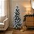 Árvore de Natal Modelo Manjerona Nevada - 166 Galhos - 1,20m - Ref. RZO350 - 1 unidade - Rizzo - Imagem 1