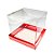 Caixa Panetone Vermelha 500G com 5 un Assk Rizzo Confeitaria - Imagem 1