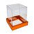 Caixa Para Bolo Texturizada Com Tampa 250g - Cobre - 12x12x12cm - 5 unidades - Assk - Rizzo - Imagem 3