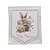 Tag - Feliz Páscoa Branco 13cm - 5 unidades - Rizzo - Imagem 1