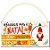 Placa Decorativa ''Afazeres para o Natal'' - 22x11,5cm - Ref. DHN-041 - 1 unidade - Litoarte - Rizzo - Imagem 1