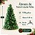 Árvore de Natal Modelo Canela Pinha - 558 galhos - 1,50m - Ref. RZO370 - 1 unidade - Rizzo - Imagem 2