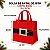 Bolsa De Natal De Juta - Cinto Noel - 20x20cm - 1 unidade - Cromus - Rizzo - Imagem 2