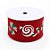 Fita Decorativa Aramada - Doces de Natal Branco, Verde e Vermelho - 6,3x914cm   - 1 unidade - Cromus - Rizzo - Imagem 2